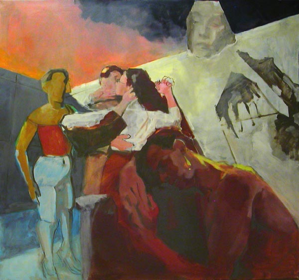 'droom2' oil on canvas 161x151cm