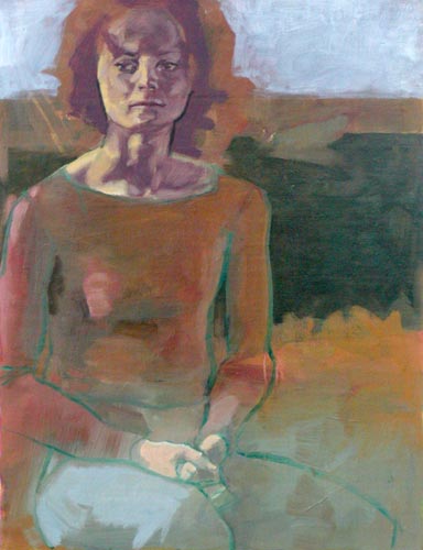 'selma' oil on canvas 40x50cm
